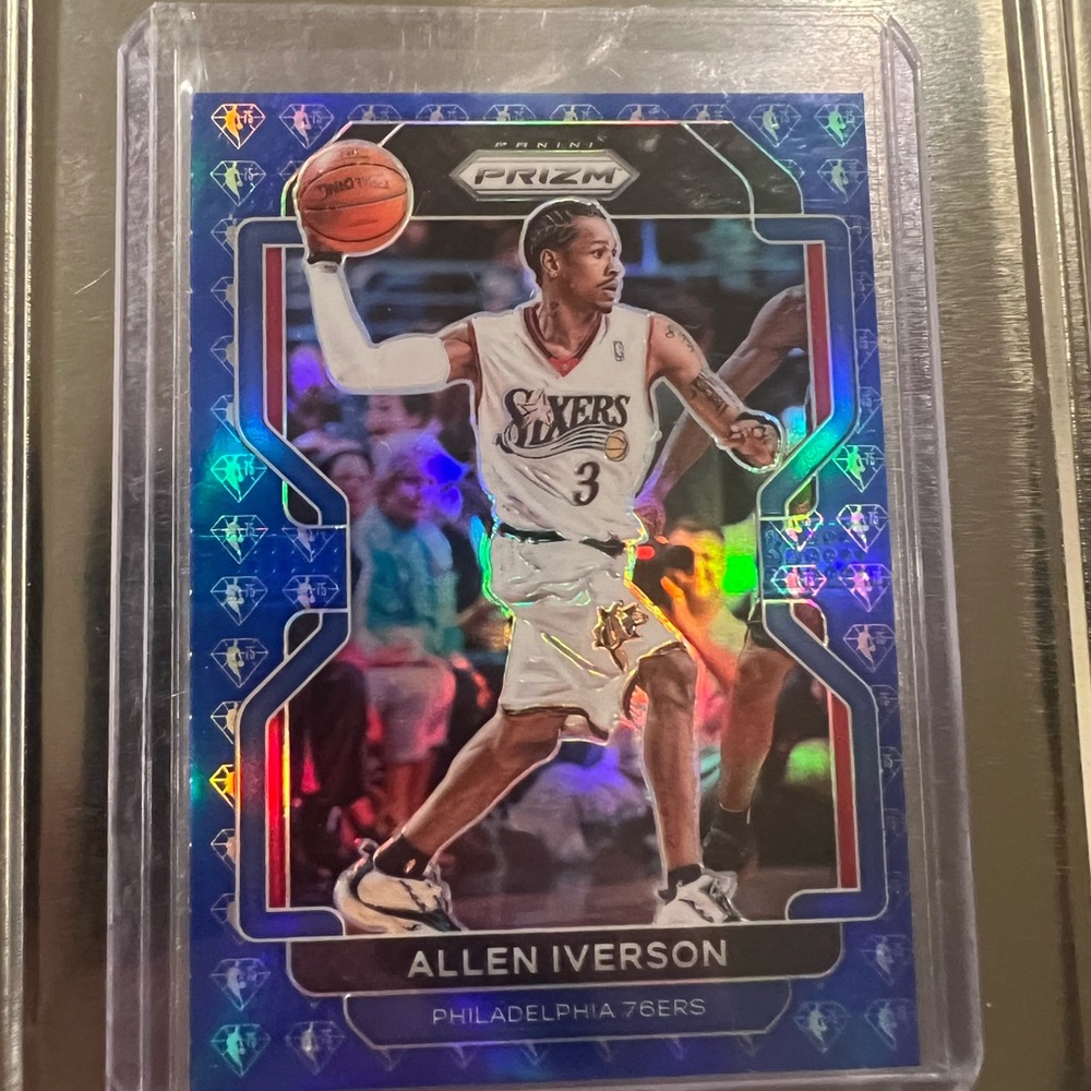 Allen Iverson Panini Prizm Basketball Card